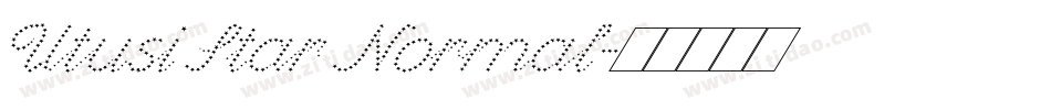 Utusi Star Normal字体转换